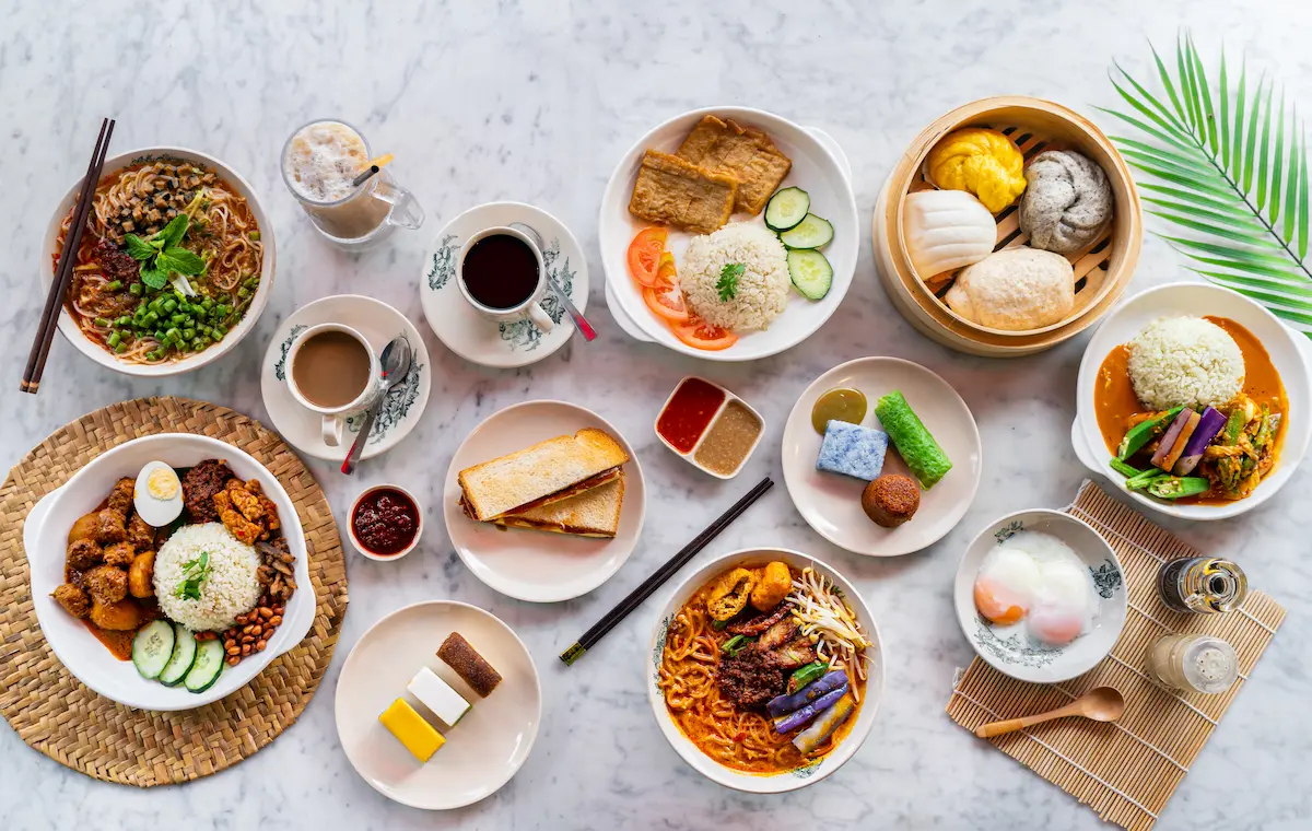 dishes Hainan Village Malaysian Vegetarian Restaurant